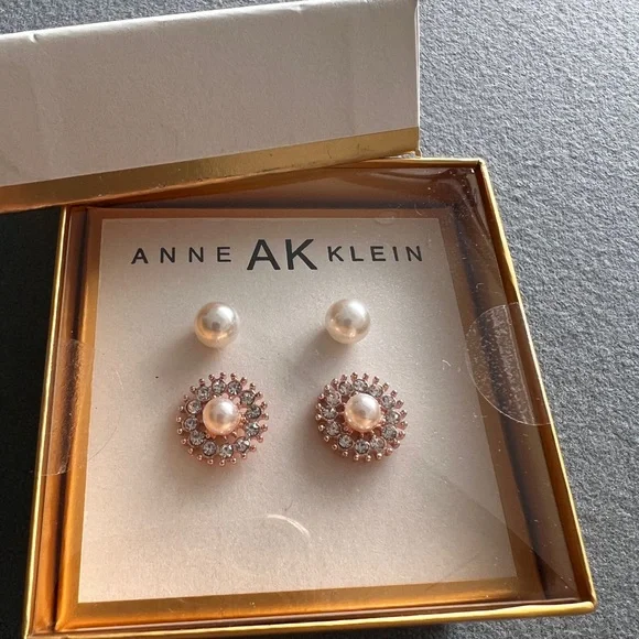 Anne Klein Earring Set - Picture 3 of 4